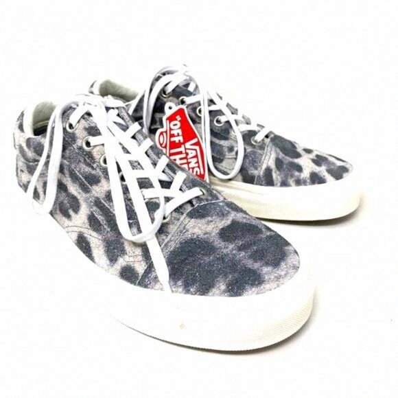 💖MEGA SALE💖Vans Old Skool Women's Skateboarding Leopard VN0A38G19FS Canvas - Picture 3 of 12